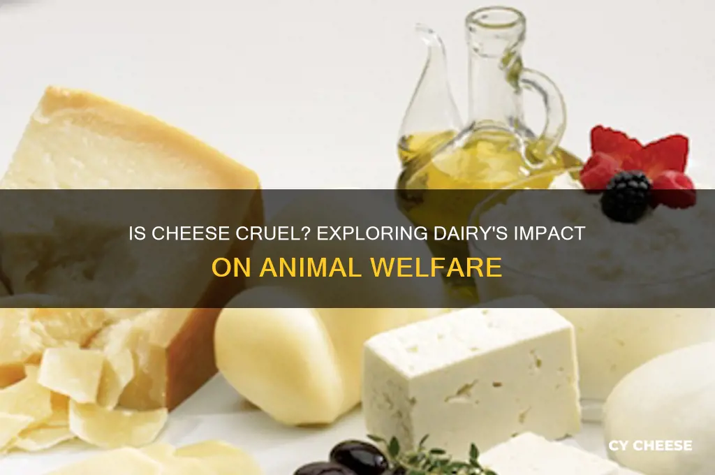 is cheese cruel to animals