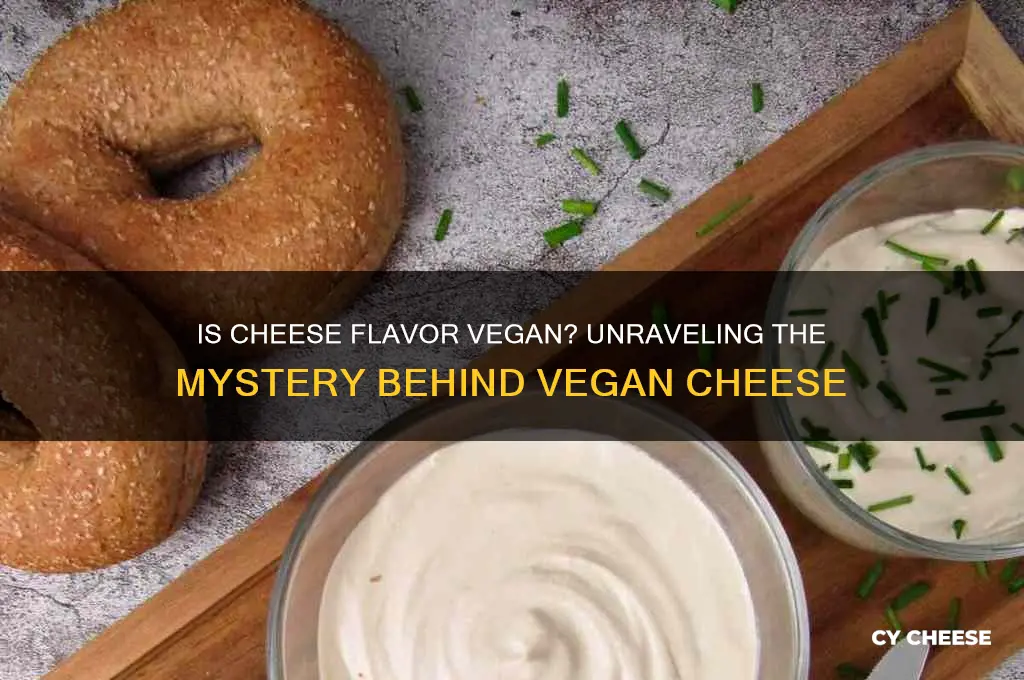 is cheese flavor vegan