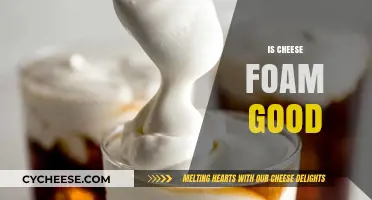 Cheese Foam: A Delicious Trend?