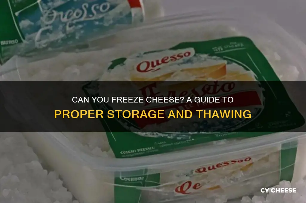 is cheese freezable