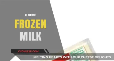 Is Cheese Frozen Milk? Unraveling the Dairy Myth