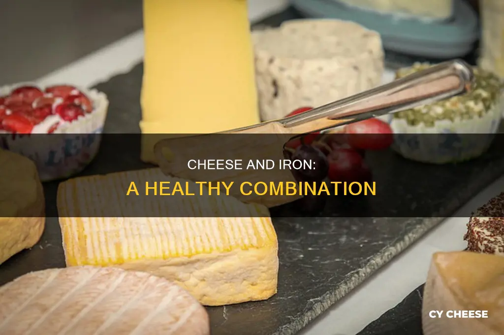 is cheese good for low iron