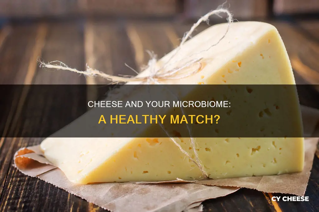 is cheese good for microbiome