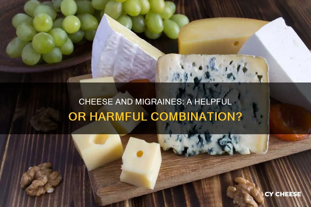 is cheese good for migraine
