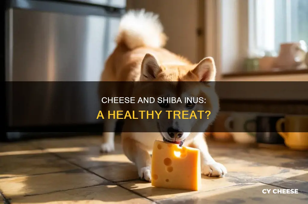 is cheese good for shiba inus