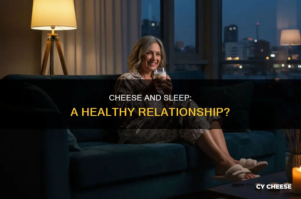is cheese good for sleep