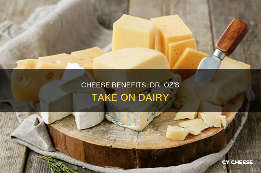 is cheese good for you dr oz