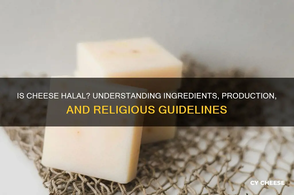 is cheese hallal