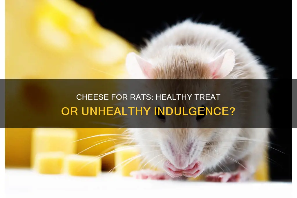 is cheese healthy for a fancy rat