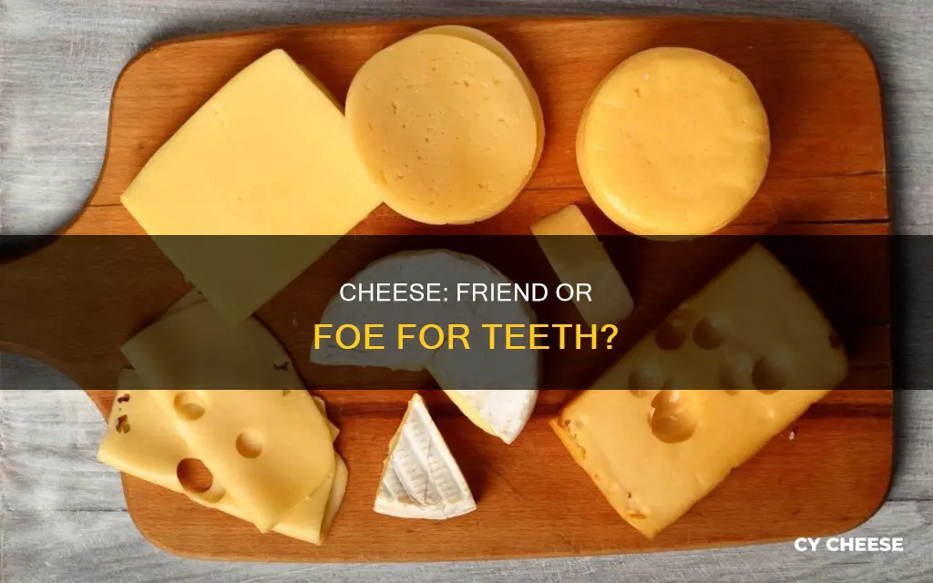 is cheese healthy for theteeth