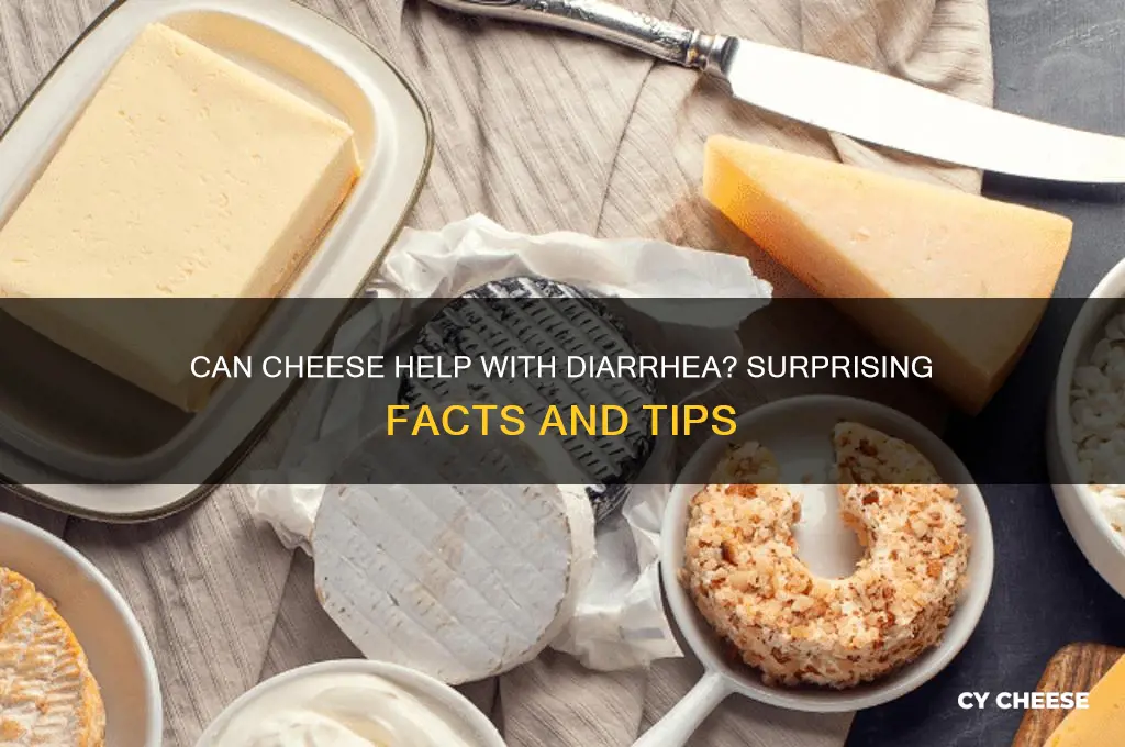 is cheese helo with diarrhea