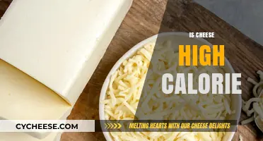 Cheese: High Calorie, High Protein