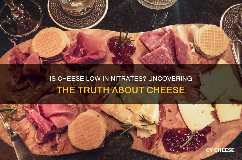 is cheese low nitrate