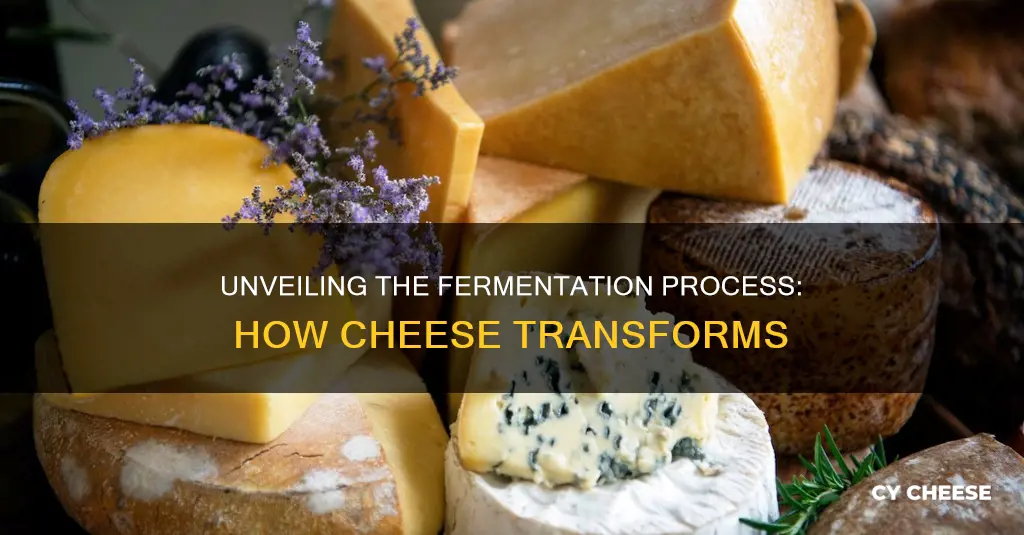 is cheese made by fermentation