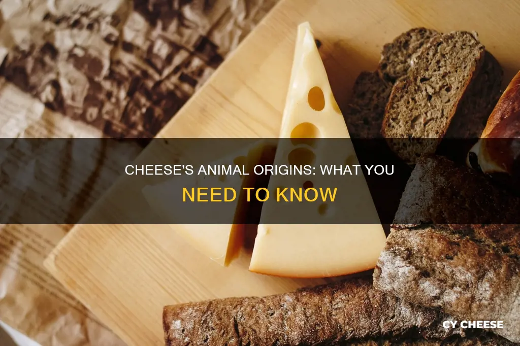 is cheese made from animals