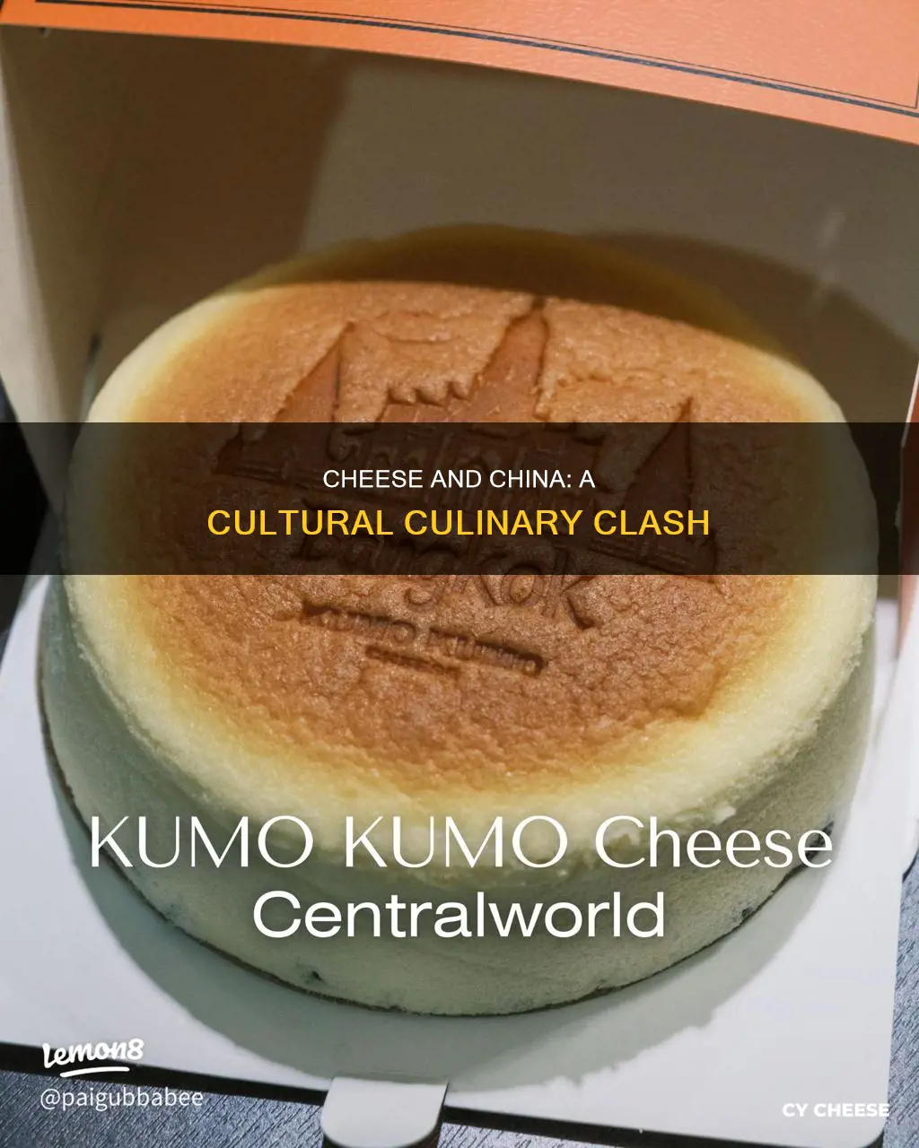 is cheese made in china