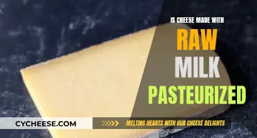 Cheese and Raw Milk: Is Pasteurization Necessary?