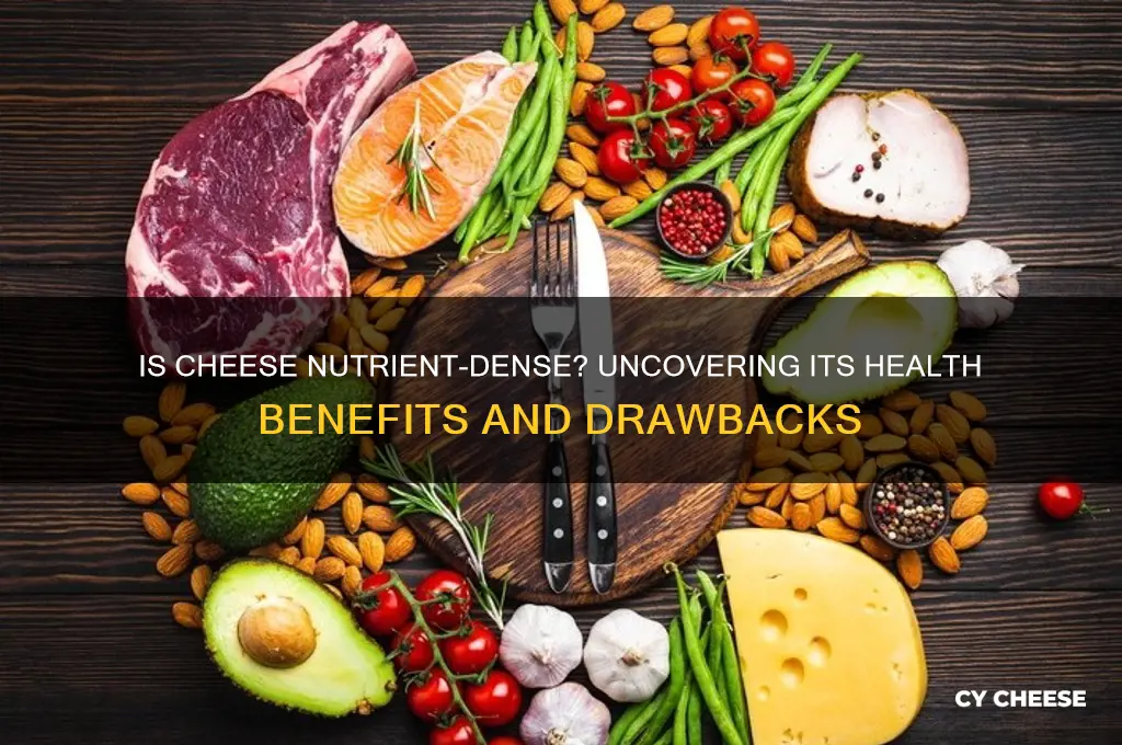 is cheese nutrient dense