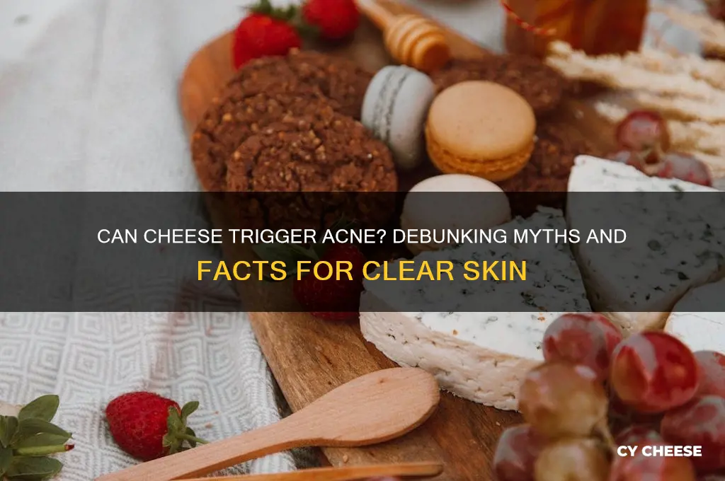 is cheese ok acne