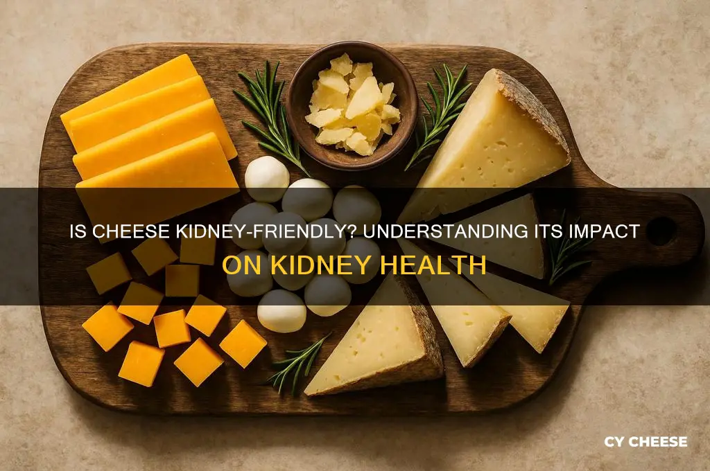 is cheese ok for kidneys