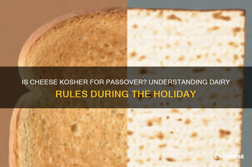 is cheese ok for passover
