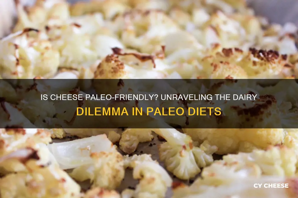 is cheese ok on paleo