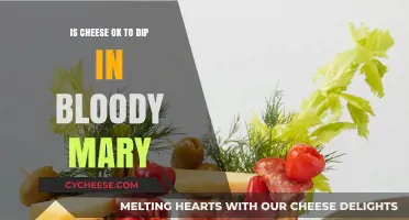 Cheese in Bloody Mary: A Tasty Twist or Culinary Crime?
