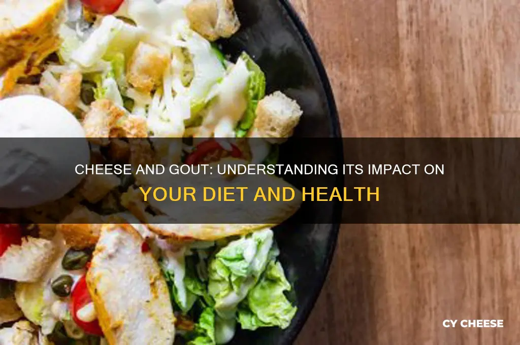 is cheese okay for gout