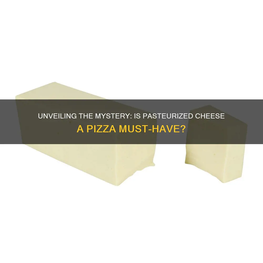 is cheese on frozen pizza pasteurized