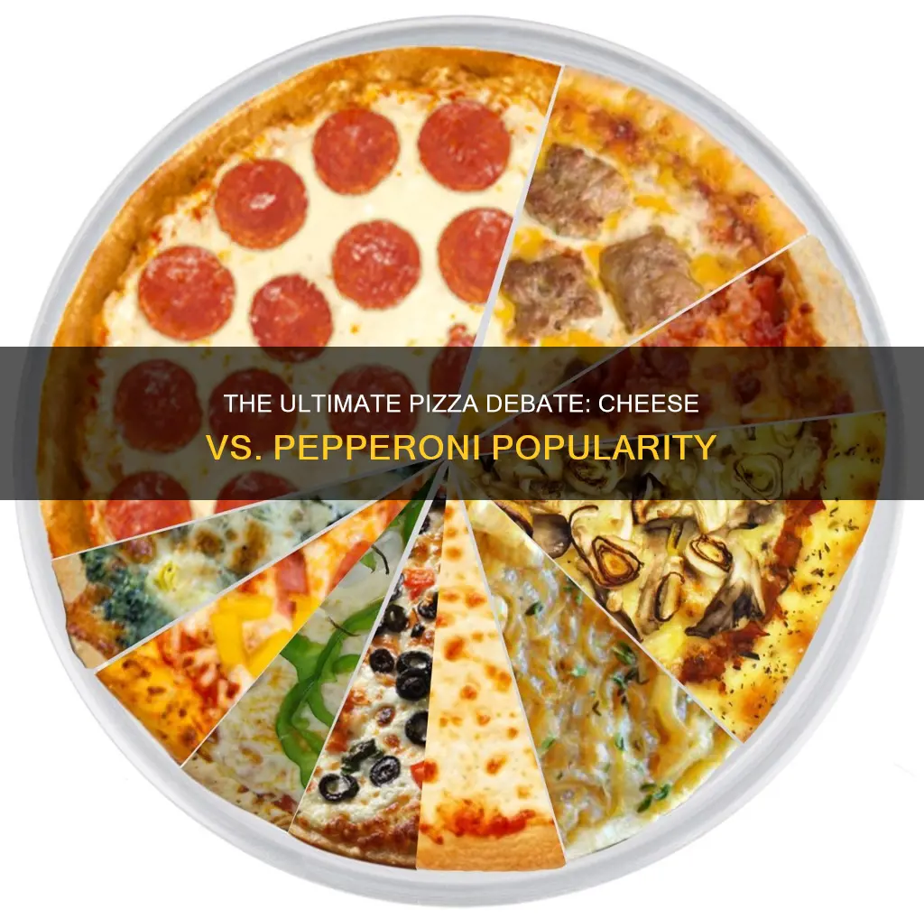 is cheese or pepperoni pizza more popular