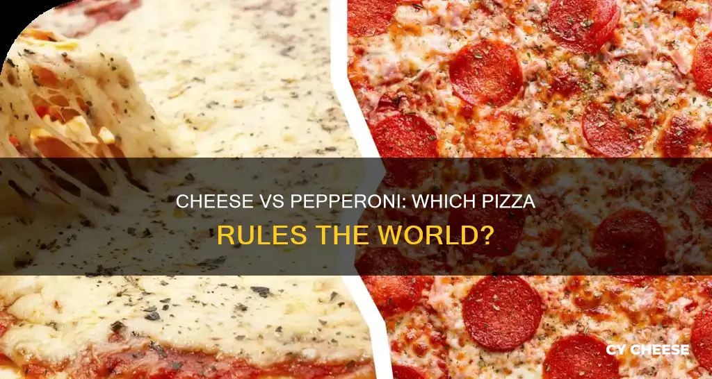 is cheese or pepperoni pizza more popular