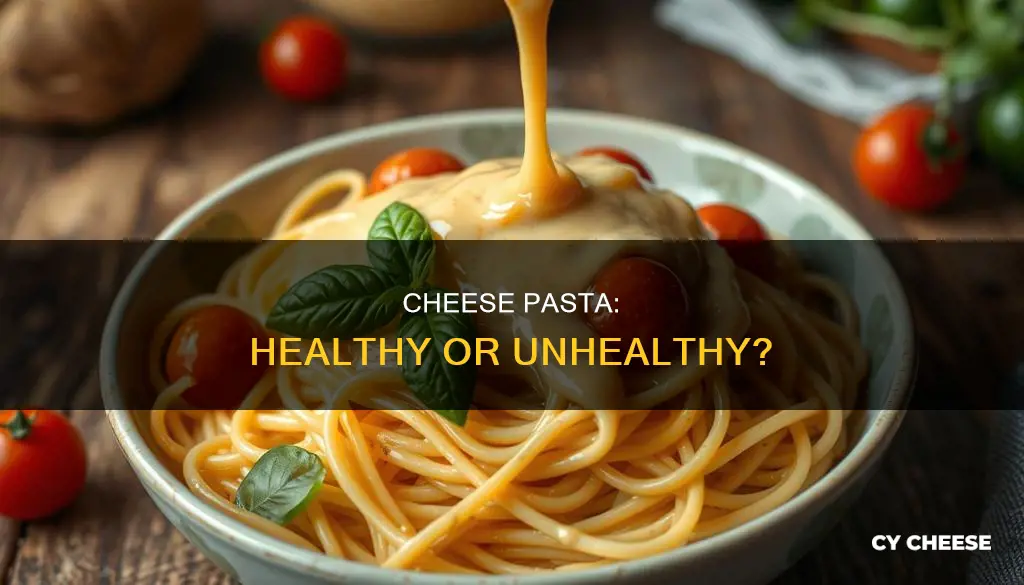 is cheese pasta healthy