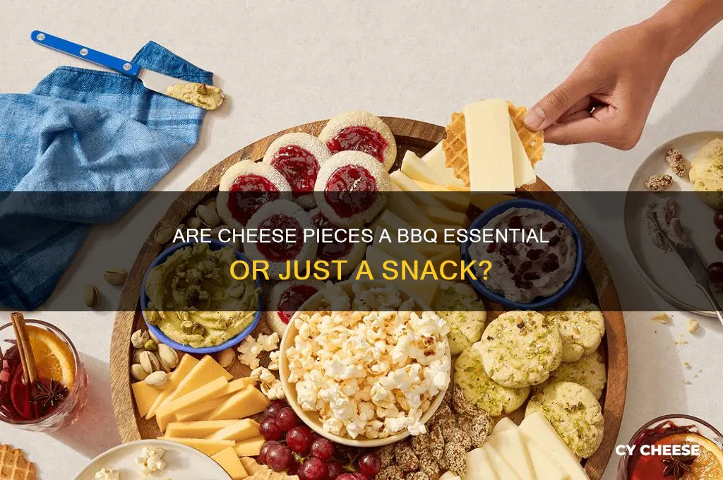 is cheese pieces consider bbq