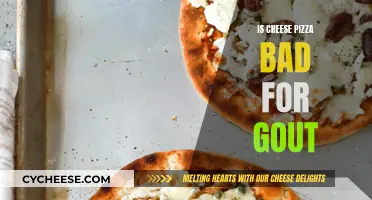 Cheese Pizza and Gout: A Bad Combination?