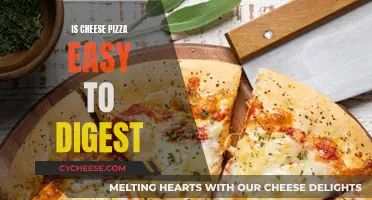 Cheese Pizza: Easy to Digest or Not?