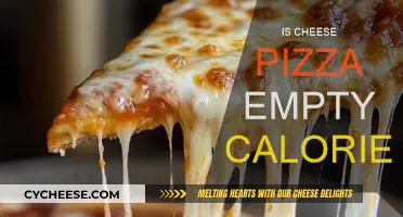 Cheese Pizza: Empty Calories or Nutritional Treat?