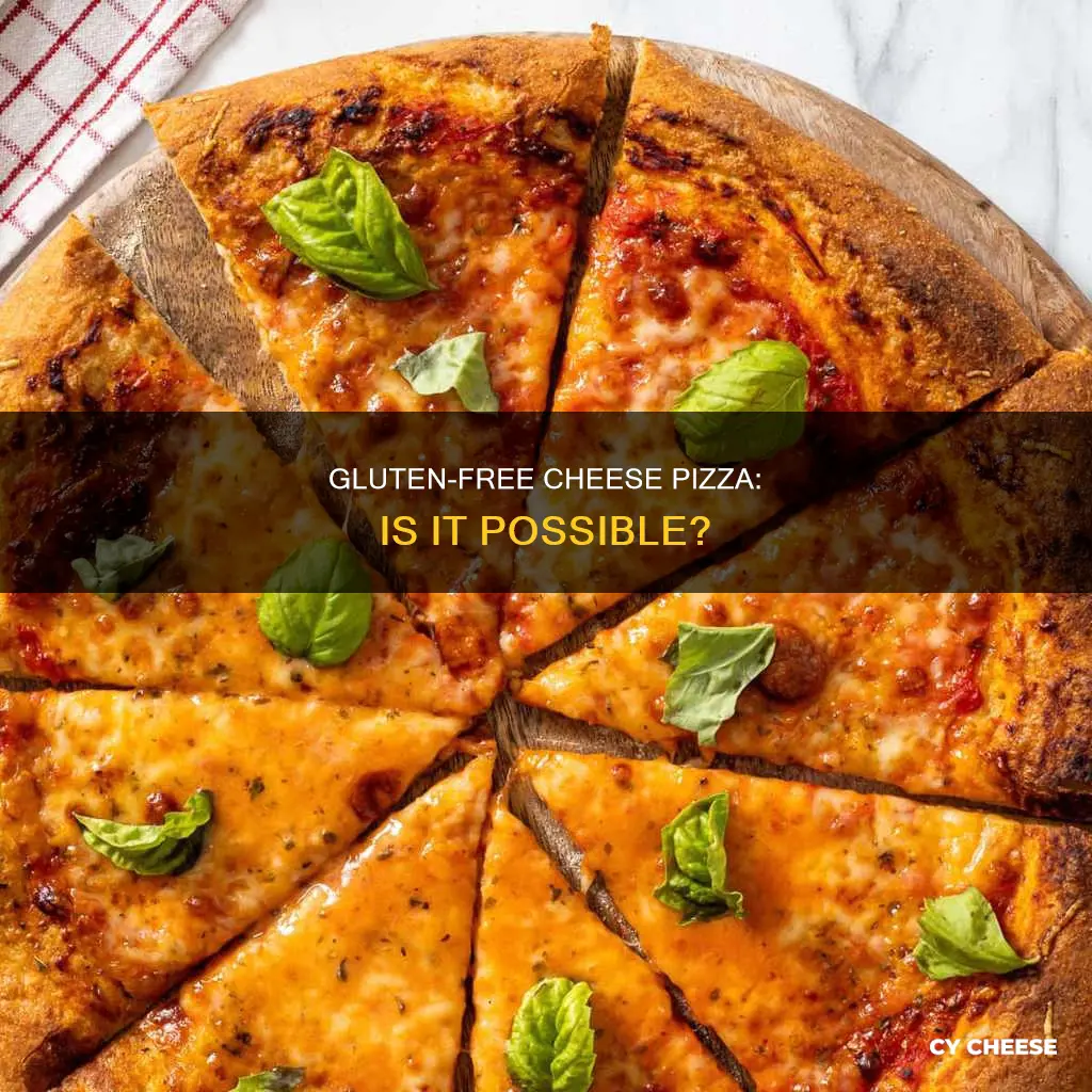 is cheese pizza gluten free