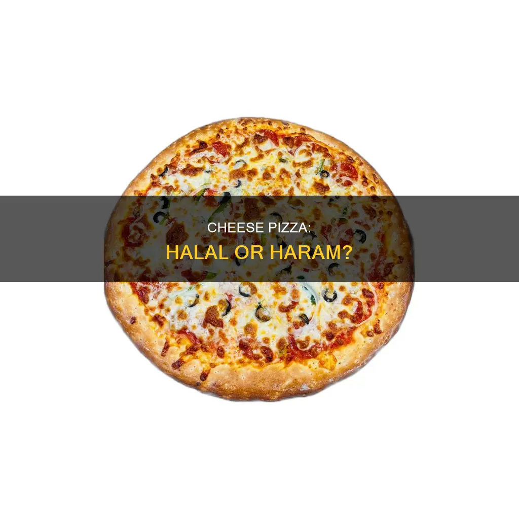 is cheese pizza halal