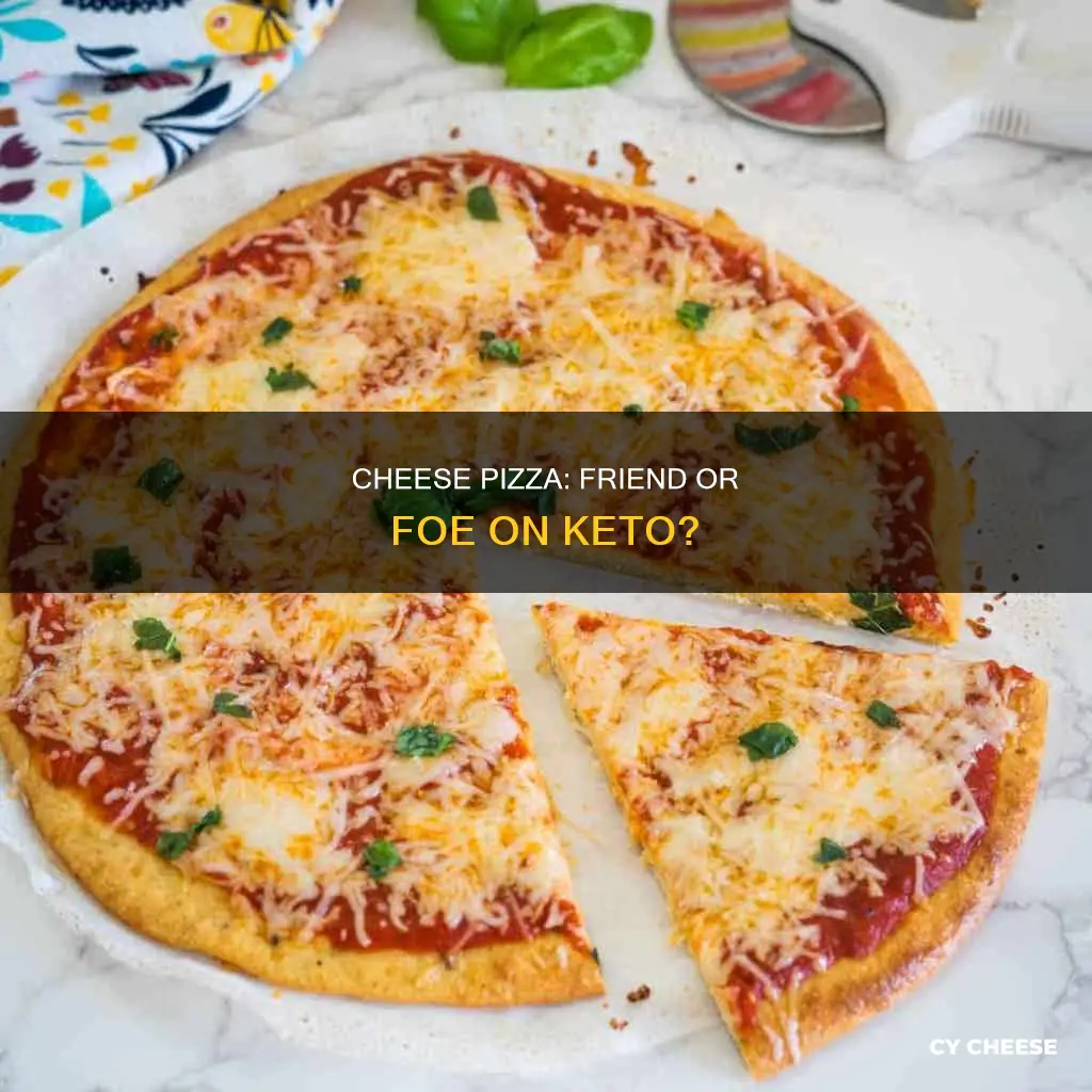 is cheese pizza keto friendly