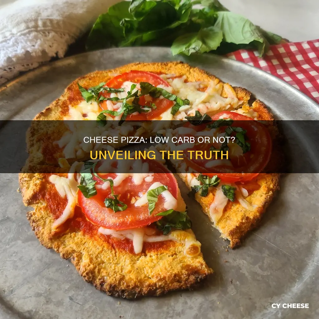 is cheese pizza low carb