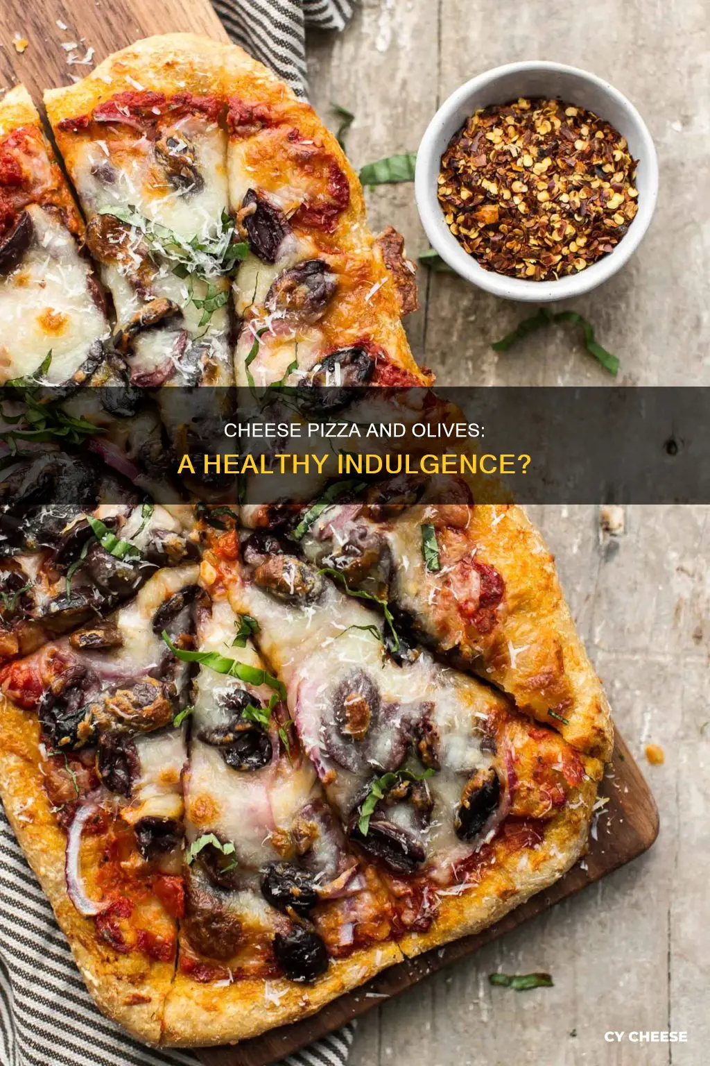 is cheese pizza with olives bad