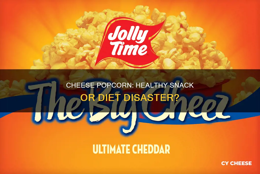 is cheese popcorn healthy
