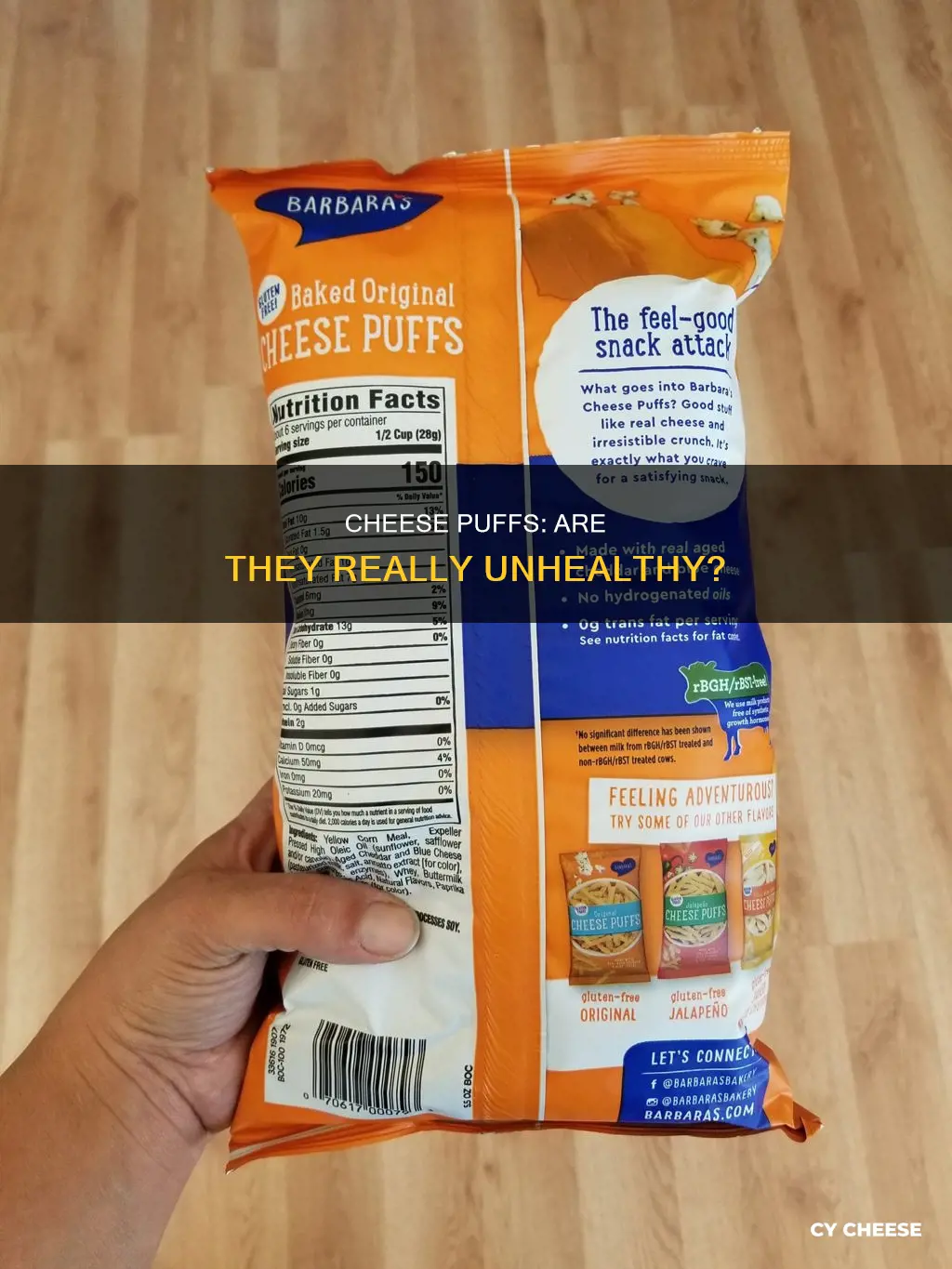 is cheese puffs bad for you