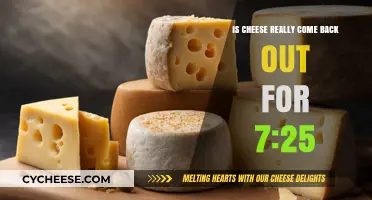 Cheese Comeback at 7:25: Fact or Fiction? Unraveling the Mystery
