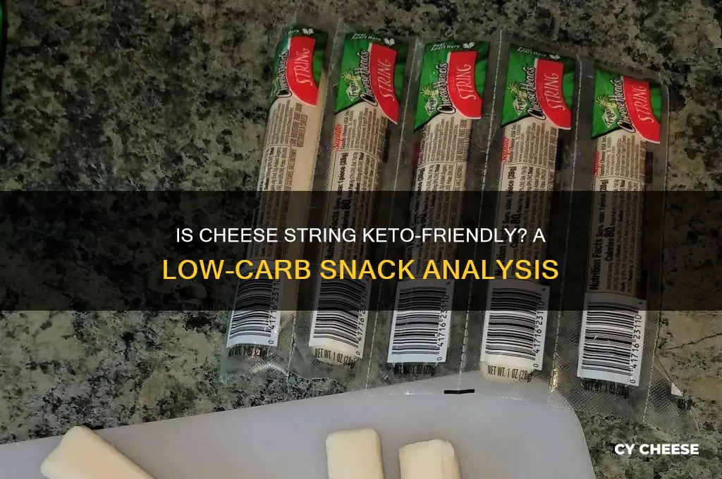 is cheese string keto