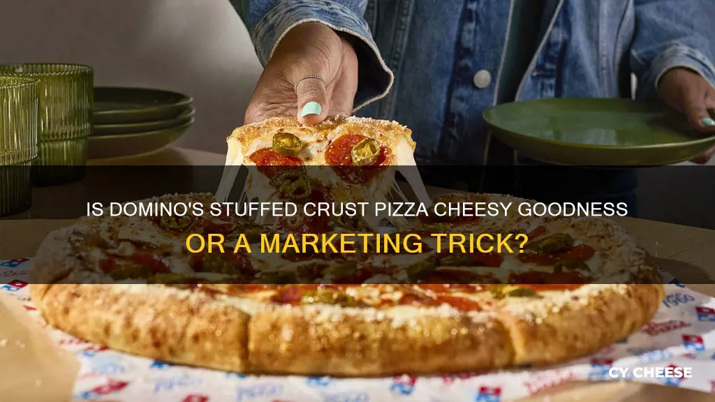 is cheese stuffed crust pizza dominos