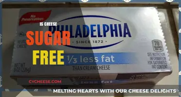 Cheese and Sugar: A Sweet-Free Relationship