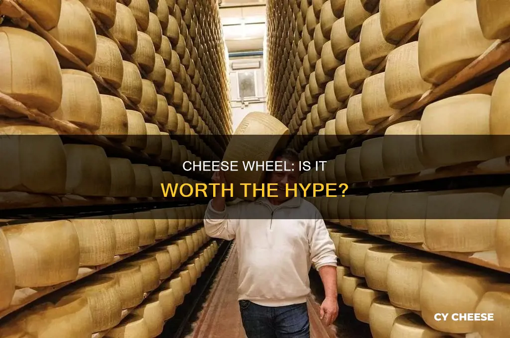 is cheese wheel cheese good