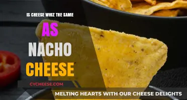 Cheese Whiz vs. Nacho Cheese: Unraveling the Melty Mystery