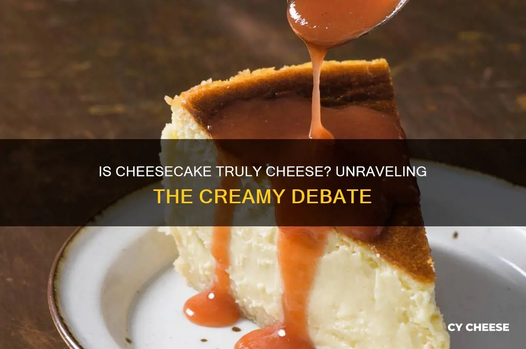is cheesecake a cheese